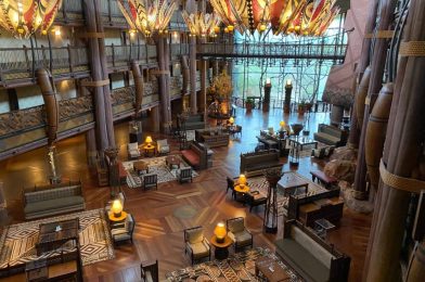 PHOTOS: Disney’s Animal Kingdom Lodge – Jambo House Reopens for Disney Vacation Club Members