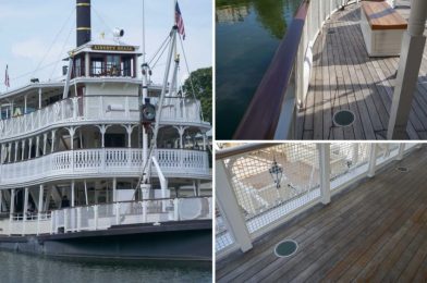 PHOTOS: Liberty Square Riverboat Sets Sail Again with New Social Distancing Measures at the Magic Kingdom