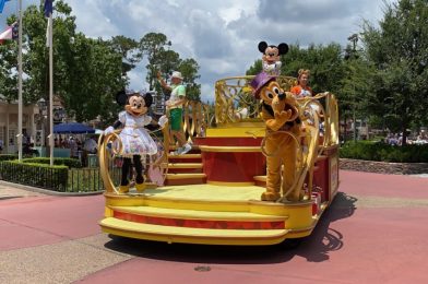 PHOTOS, VIDEO: The New “Mickey & Friends Cavalcade” Debuts at the Magic Kingdom