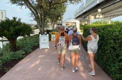 PHOTOS: The Magic Kingdom Debuts Newly Completed Walkway from Disney’s Contemporary Resort for Reopening