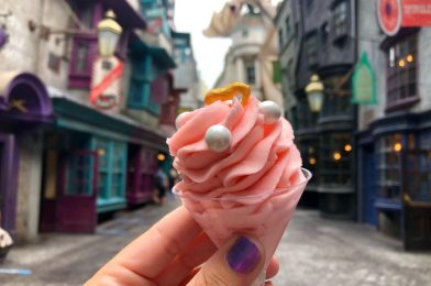 REVIEW: “Love Potion” No-Melt Ice Cream from the Wizarding World of Harry Potter Doesn’t Put a Spell on Us at Universal Studios Florida