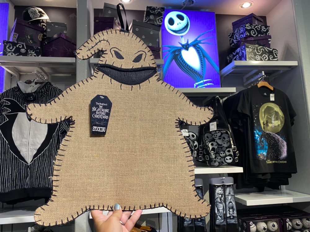 PHOTOS: New “Nightmare Before Christmas” Oogie Boogie Stocking Arrives at Disney Springs