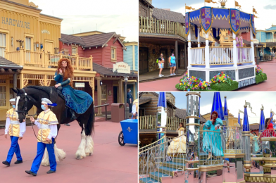 PHOTOS, VIDEO: “The Royal Princess Processional” Makes Its Debut at the Magic Kingdom, Featuring Merida on Horseback