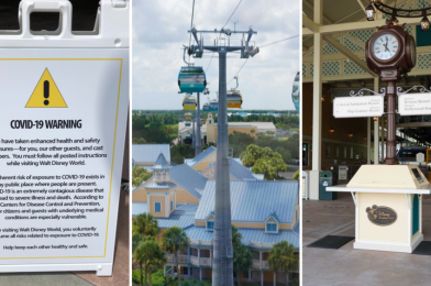 PHOTOS: The Disney Skyliner Resumes Service at Walt Disney World with New Health and Safety Measures