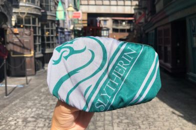 PHOTOS: Accio Face Mask! New “Harry Potter” Slytherin House Face Masks Appear at Universal Orlando Resort