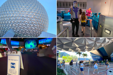 PHOTOS: Spaceship Earth Reopens at EPCOT With Seating Modifications and No “Burning Rome” Smell Effect