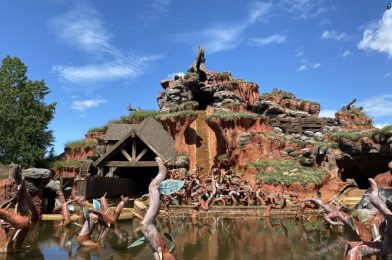 Splash Mountain Drained, Temporarily Closed Due To Unexpected Downtime at the Magic Kingdom