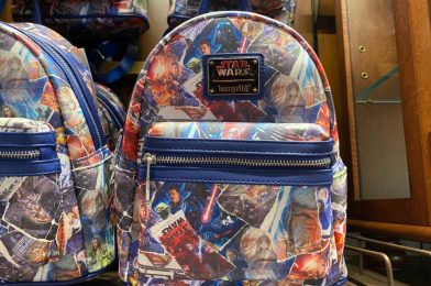 PHOTOS: New Star Wars Movie Poster Backpack by Loungefly Arrives in Walt Disney World