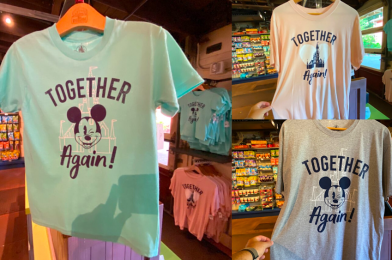 PHOTOS: New “Together Again” Shirts Celebrate the Grand Reopening of Walt Disney World