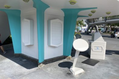 PHOTOS: Redesigned Disney Vacation Club Kiosk Debuts in Tomorrowland at the Magic Kingdom