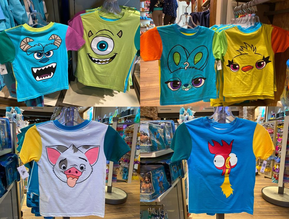PHOTOS: New Reversible Youth T-Shirts Featuring Disney Character Pairs Arrive in Disney Springs