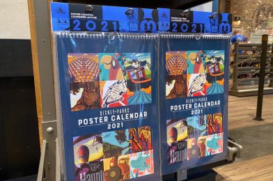 PHOTOS: New 2021 Disney Parks Poster Calendar Now Available at Disneyland Resort