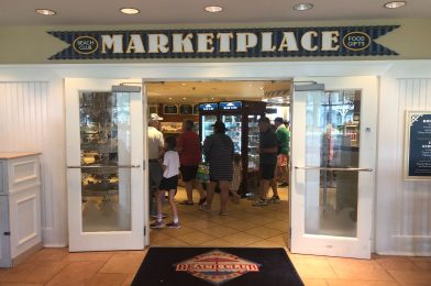 Beach Club Marketplace Closing for Refurbishment This Weekend at Disney’s Beach Club Resort