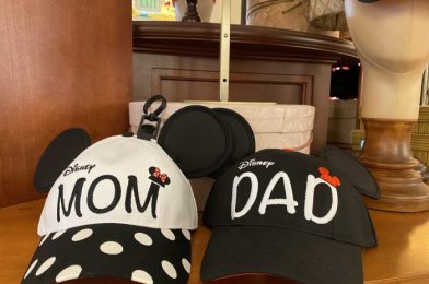 New Disney Mom and Disney Dad Baseball Hats Swing into Magic Kingdom