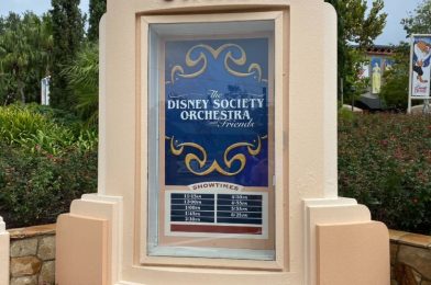 NEW “Disney Society Orchestra Show” Debuts Today at Disney’s Hollywood Studios, Replacing “Beauty and the Beast Live on Stage” During Union Dispute