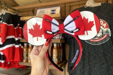 Just in Time for Hockey Season! Check Out the New Canada Tees We Spotted in EPCOT!