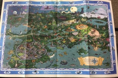 PHOTOS: Every Hidden (and Not-So-Hidden) Easter Egg in D23’s “Fantastic Worlds” Map