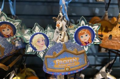 NEW Line of Mickey Ear Hat Christmas Ornaments at Magic Kingdom