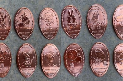 PHOTOS: Garden of the Twelve Friends Pressed Penny Collection Comes to EPCOT