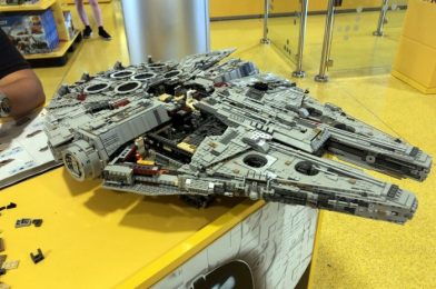 Photos! Check Out These Amazing ‘Star Wars’ and ‘Frozen’ LEGO Creations in Disney World!