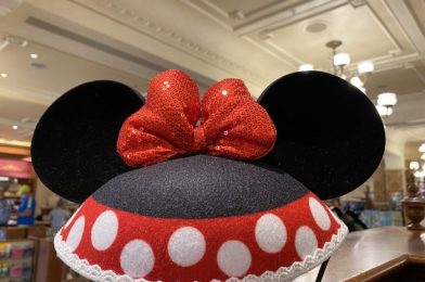 New Perfectly Pretty Minnie Mouse Ears at Magic Kingdom