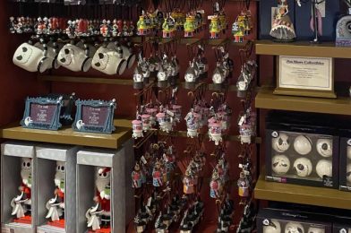 Check Out The Nightmare Before Christmas Merchandise at Magic Kingdom