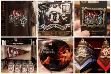 PHOTOS: NEW “Pirates of the Caribbean” Merchandise Sails into Tokyo Disneyland