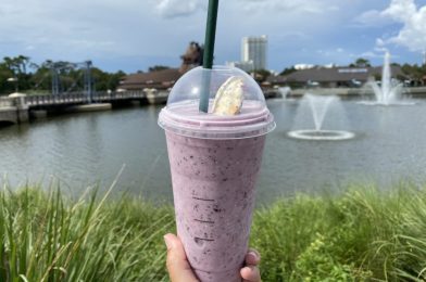 REVIEW: The “Shark Attack” Frappuccino Returns to Starbucks with a Vengeance at Disney Springs