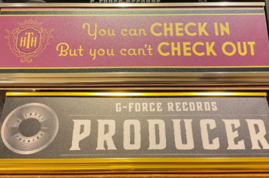 PHOTOS: New Tower of Terror and Rock ‘n’ Roller Coaster Desk Plaques Arrive at Walt Disney World