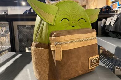 PHOTOS: New Yoda Backpack by Loungefly Lands in Walt Disney World