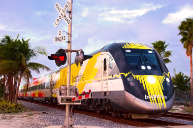 Construction Continues on Virgin Trains USA Brightline High-Speed Railway From Miami to Orlando