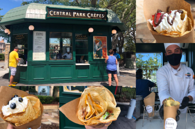 PHOTOS, REVIEW: We Try Every Sweet and Savory Crepe at the NEW Central Park Crepes, Now Open at Universal Studios Florida