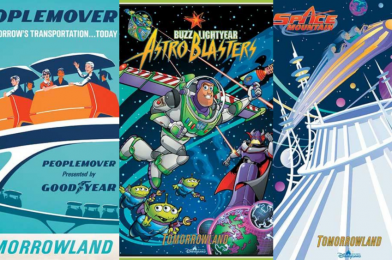 D23 Celebrates the World of Tomorrow with Disney Parks Attraction Posters