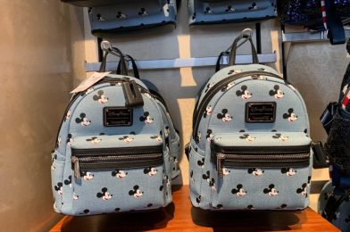 PHOTOS: New Denim Mickey Loungefly Mini Backpack Arrives at Disney’s Hollywood Studios