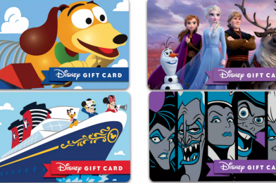 SHOP: Physical Disney Gift Cards Return to shopDisney With New Designs