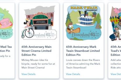 Disneyland Resort Introduces Shopping Reservation System for Limited Edition 65th Anniversary Pins; Reservations Open Now