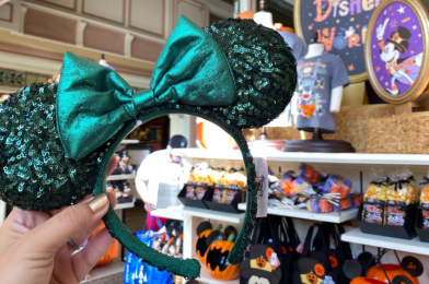 PHOTOS: NEW Sequined Emerald Green Minnie Mouse Ears Arrive at Walt Disney World