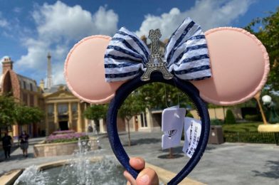 PHOTOS: Say “Bon Appetit” to New Parisian Macaron Minnie Ears at the France Pavilion in EPCOT