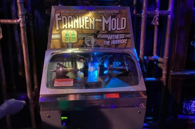 PHOTOS, VIDEO: New “Franken-Mold” Mold-A-Rama Machine Arrives at the Halloween Horror Nights Tribute Store in Universal Studios Florida