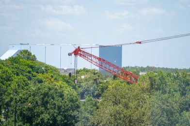 PHOTOS: Latest Look at “HarmonioUS” Construction as it Resumes at EPCOT