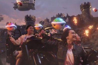 PHOTOS, VIDEO: First Look at “Koopa’s Challenge” Mario Kart Attraction at Super Nintendo World in Universal Studios Japan