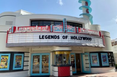 PHOTOS: Refurbishment to Legends of Hollywood Neon Marquee Continues at Disney’s Hollywood Studios