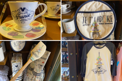 PHOTOS: New Additions to the Macaron-Themed Merchandise Collection (Including Kitchenware) Sweeten Up the France Pavilion in EPCOT