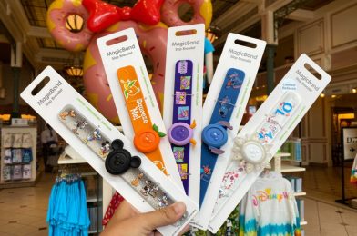 PHOTOS: MagicBand Slap Bracelets Featuring Figment, Orange Bird, Stitch, and More Return to Walt Disney World