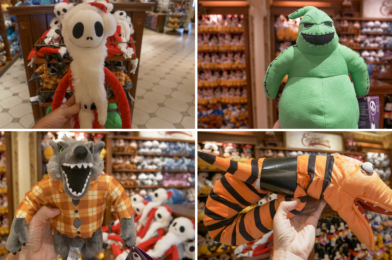 PHOTOS: New “Nightmare Before Christmas” Plushies Creep into Walt Disney World