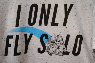 PHOTOS: New Star Wars “I Only Fly Solo” T-Shirt Blasts into Walt Disney World