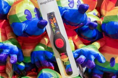 PHOTOS: New Rainbow Pride Mickey MagicBand Arrives at EPCOT