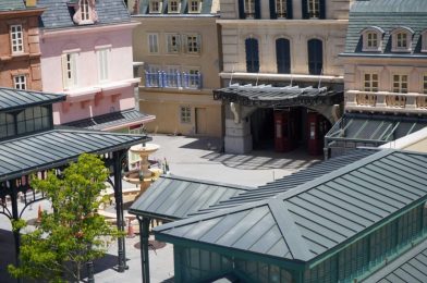 PHOTOS: Entrance to Remy’s Ratatouille Adventure Awaits Signage in France Pavilion Expansion at EPCOT