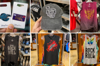 PHOTOS: New Rock ‘n’ Roller Coaster Pins, Baseball Cap, and Tank Tops Take the Stage at Disney’s Hollywood Studios