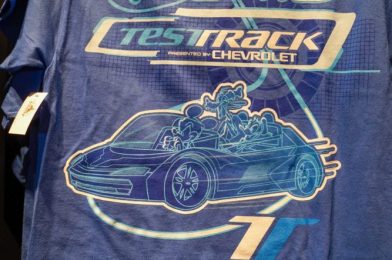 PHOTOS: New Test Track T-Shirt Speeds into Walt Disney World